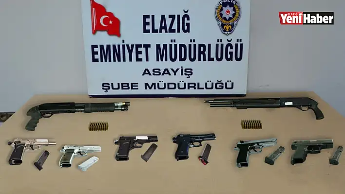 Elazığ'da asayiş ve şok uygulamalarında 126 kişi yakalandı