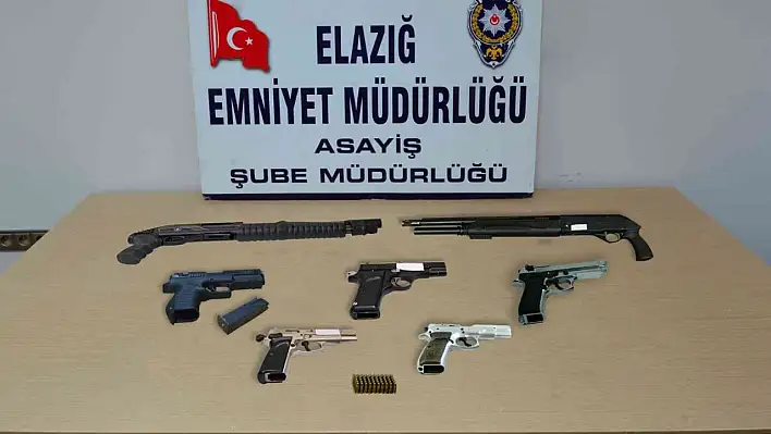 Elazığ'da asayiş ve şok uygulamaları: 19 kişi tutuklandı