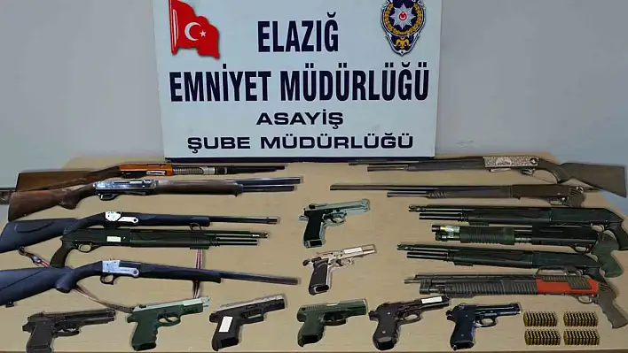 Elazığ'da 22 Tutuklama!