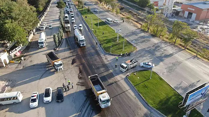 Dron Destekli Trafik Denetimi Yapıldı