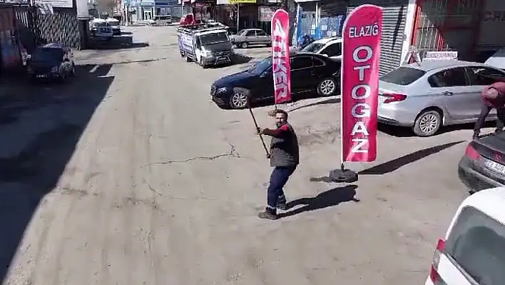 Elazığ'da Dron Gören Masum İşçi