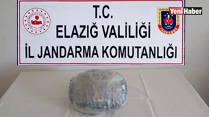 Elazığ'da Esrar Operasyonu!