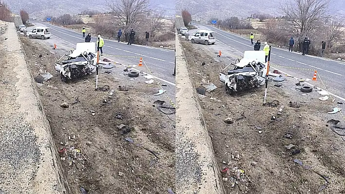 Elazığ'da Feci Kaza Can Aldı!