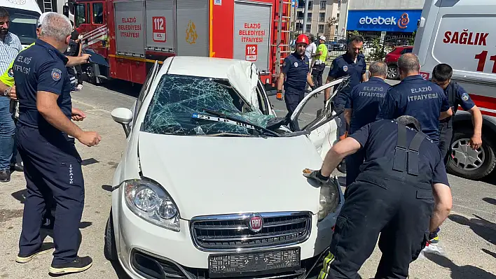 Elazığ'da Feci Kaza!