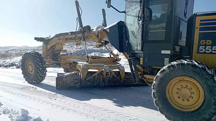 Elazığ'da Kapalı Köy Yolu Kalmadı