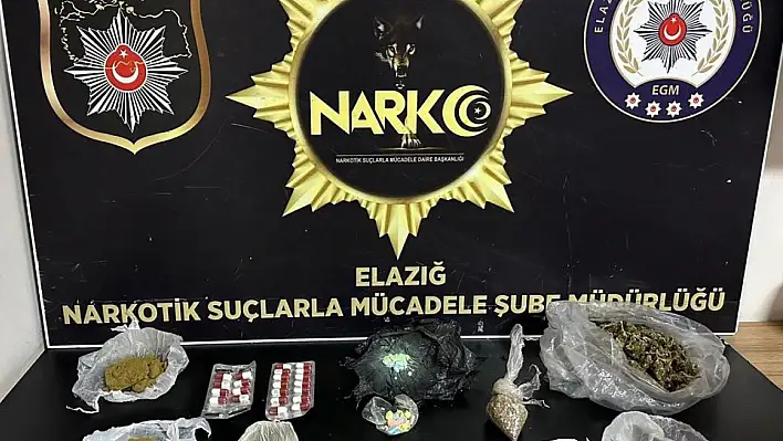 Elazığ'da Uyuşturucu Operasyonu!