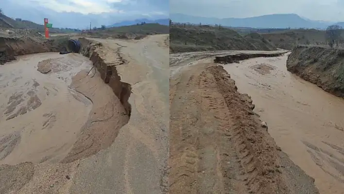 Elazığ'da Köy Yolları Ulaşıma Kapandı