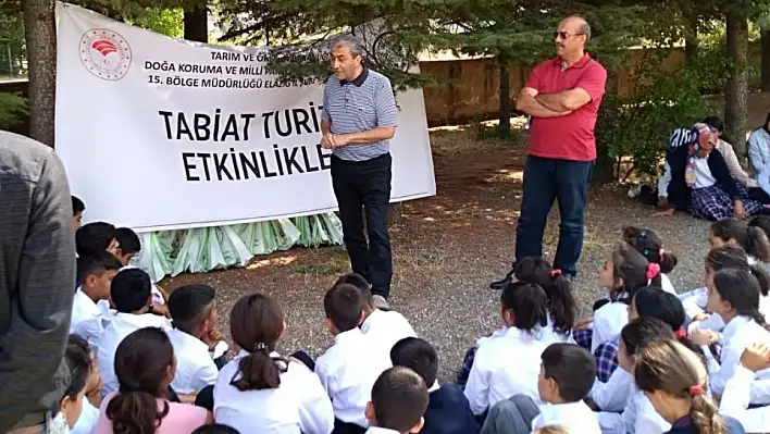 Öğrencilere Tabiat Eğitimi Verildi