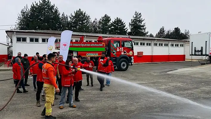 Elazığ'da Orman Yangını Eğitimi