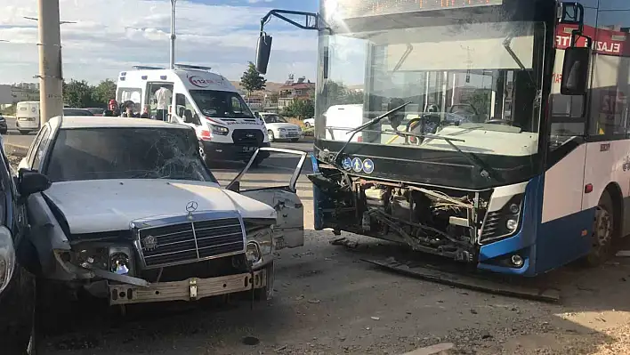 Elazığ'da Trafik Kazası!