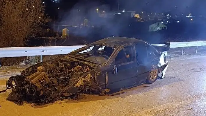 Elazığ'da Feci Kaza!