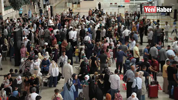 Elazığ'da İlk Hacı Kafilesi Yola Çıktı