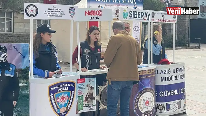 Elazığ'da Polis Haftası etkinlikleri