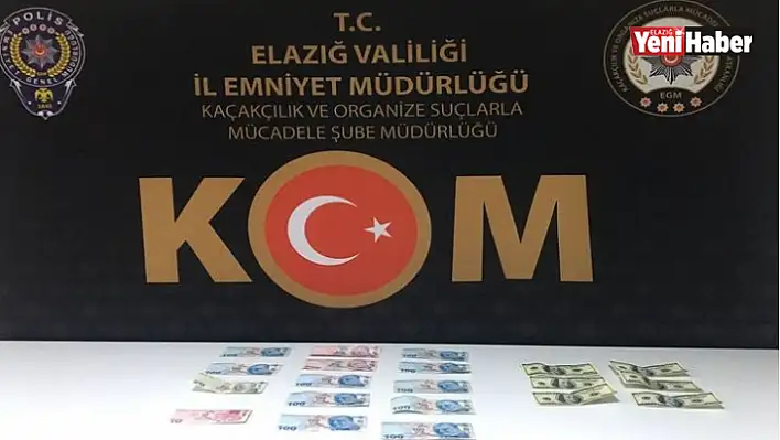 Elazığ'da Sahte Para Operasyonu