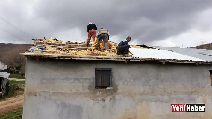 Elazığ'da Şiddetli Fırtına