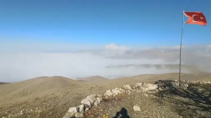 Elazığ'da Sisli Manzara