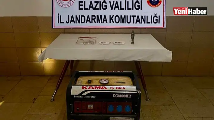 Elazığ'da Meryem Ana Heykeli Ele Geçirildi