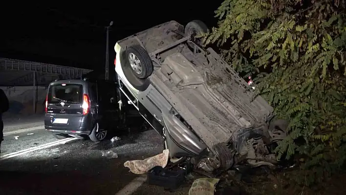 Elazığ'da Trafik Kazası!