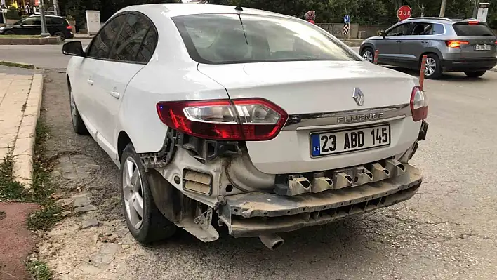 Elazığ'da trafik kazası: 1 yaralı