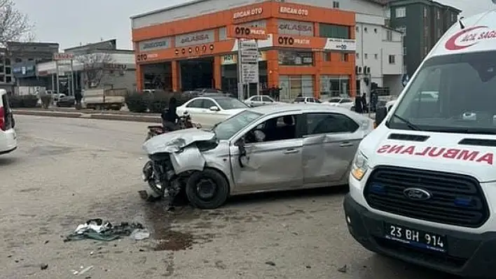 Elazığ'da trafik kazası: 1 yaralı