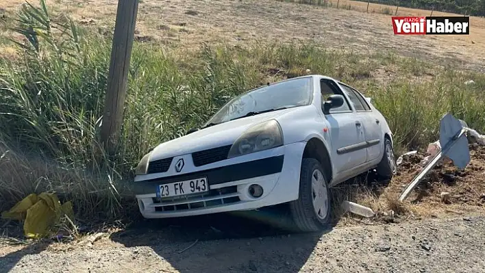 Elazığ'da Trafik Kazası: 4 Yaralı!