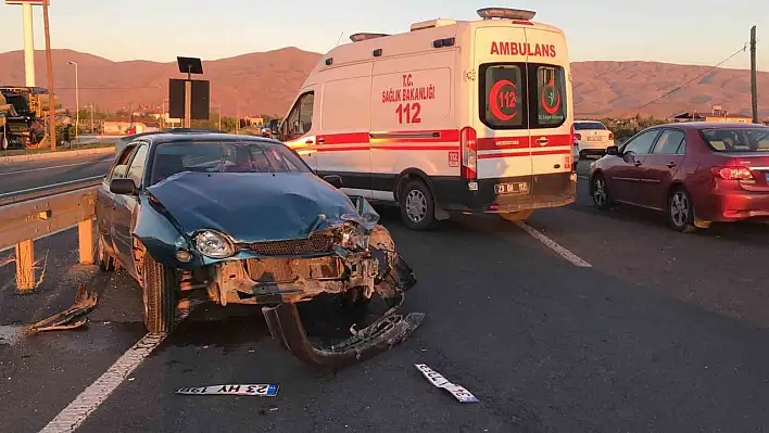 Elazığ'da Trafik Kazası!