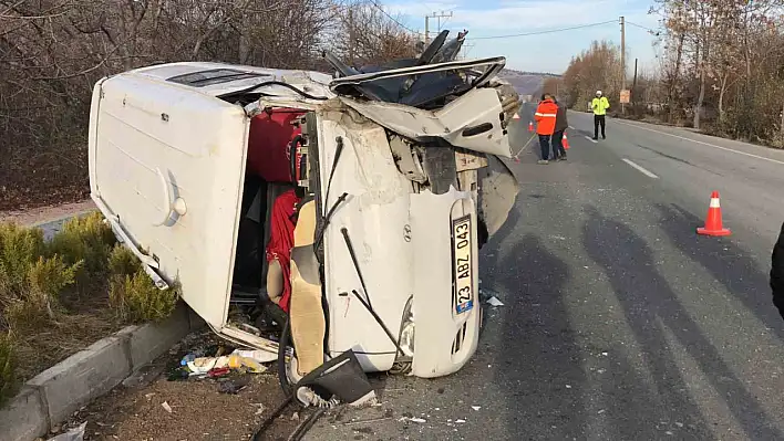 Elazığ'da Trafik Kazası!