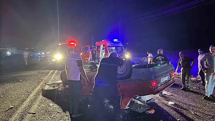 Elazığ'da trafik kazası: 5 yaralı