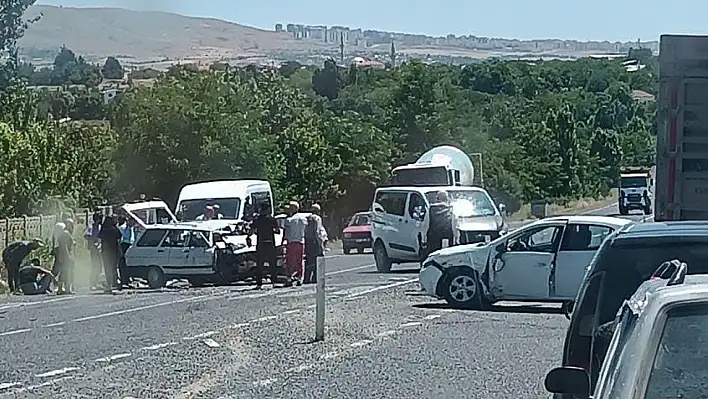 Elazığ'da Trafik Kazası