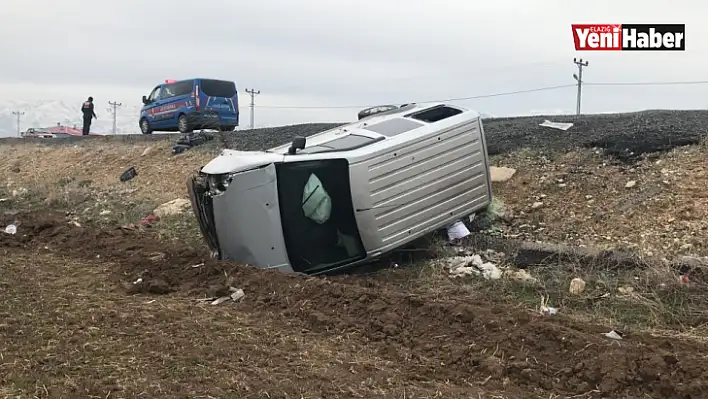 Elazığ'da Trafik Kazası!