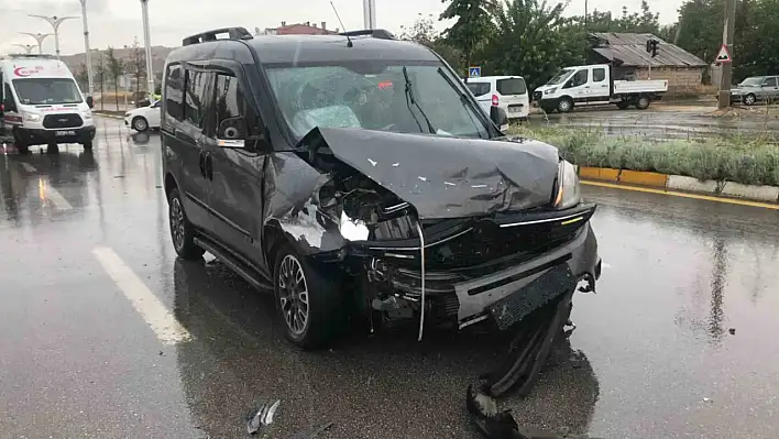 Elazığ'da Trafik Kazası!