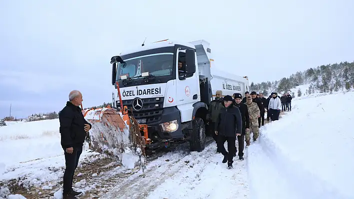 Elazığ'da Tüm Yollar Açık