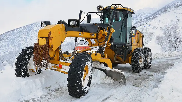 Elazığ'da Tüm Yollar Açık