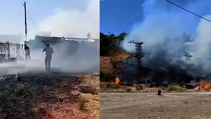 Elazığ'da Yangın!