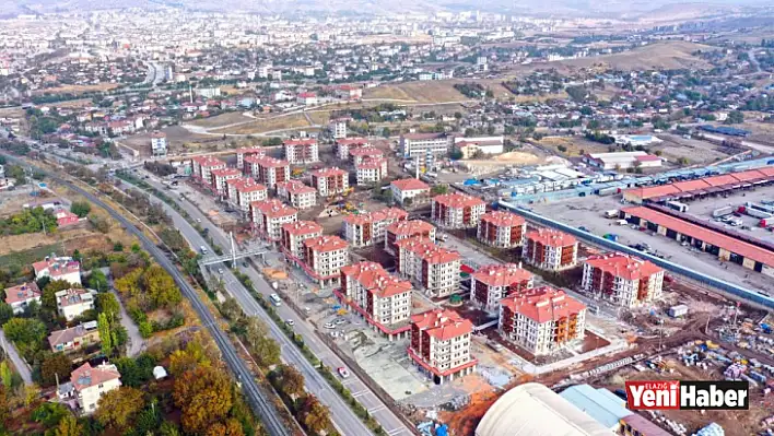 Elazığ'da Yapımı Tamamlanan TOKİ'lerin Satışı Durduruldu