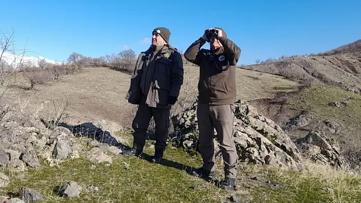 Elazığ'da yasa dışı avcılık yapan 3  kişiye idari işlem uygulandı