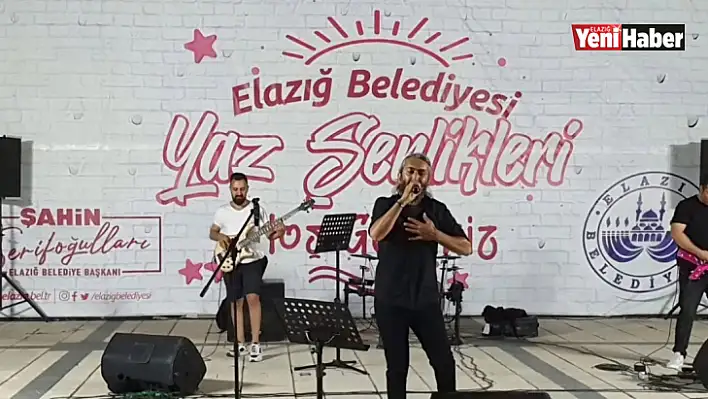 Elazığ'da yaz şenliklerine vatandaşlardan yoğun ilgi