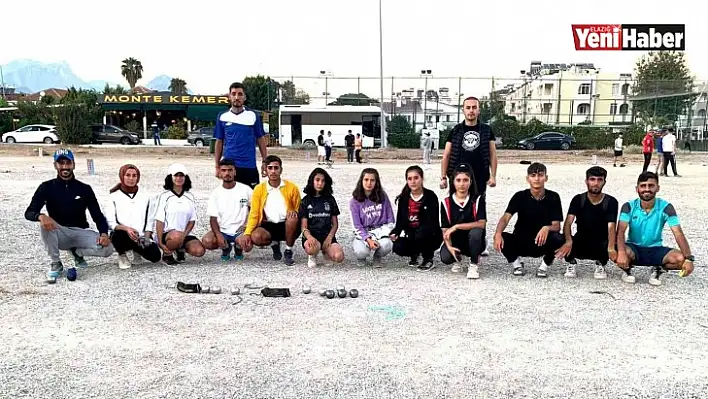 Elazığ'dan 4 sporcu Bocce Milli Takım seçmelerine katılacak