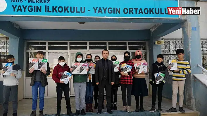 Elazığ'dan Muş'a Kitap Desteği