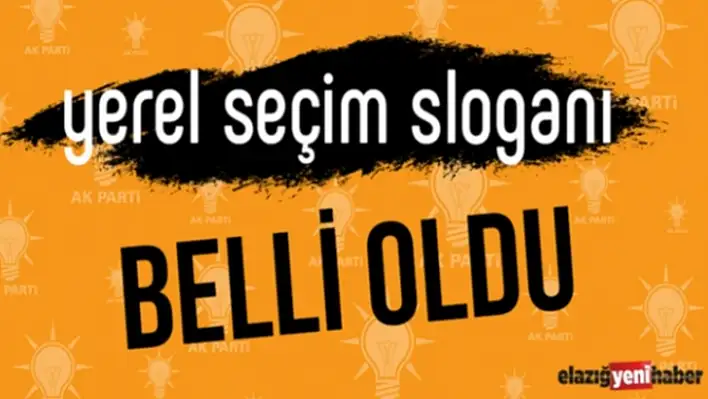 31 Mart Sloganı Belli Oldu