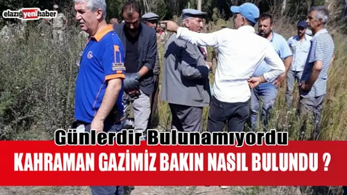 Kaybolan Kıbrıs Gazisi Bakın Ne Halde Bulundu?