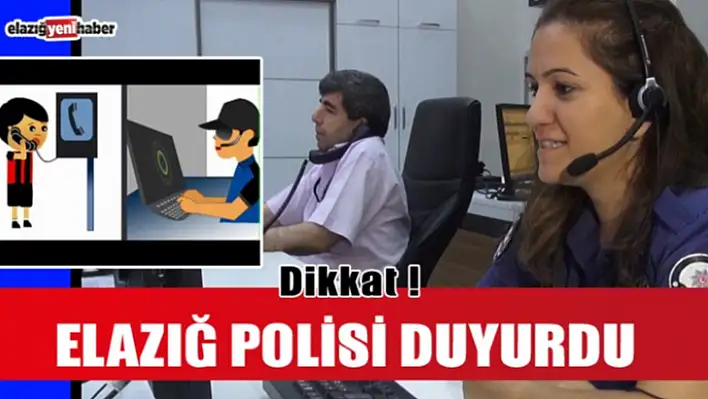 Dikkat! Elazığ Polisi Paylaştı!