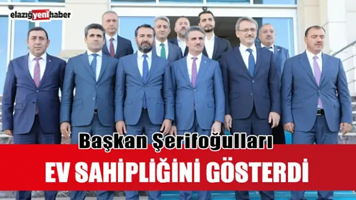 Komşulardan Başkan Şerifoğulları'na Ziyaret