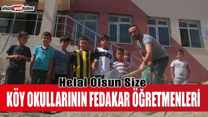 Köy okullarının fedakar öğretmenleri