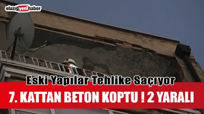 Elazığ'da Eski Binalar Tehlike Saçıyor