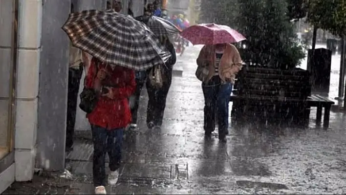 Meteorolojiden Sağanak Yağış Uyarısı