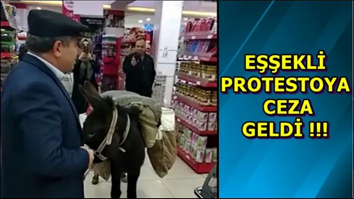 Poşete Eşşekli Protesto