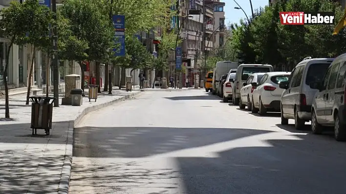 Elazığ Kısıtlamada Sessizliğe Büründü