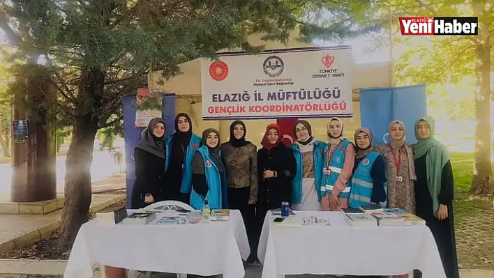 Elazığ Müftülüğünden 'Hoşgeldin' Standı