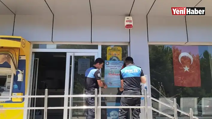 Elazığ polisi plajlarda boğulmalara karşı vatandaşları uyardı